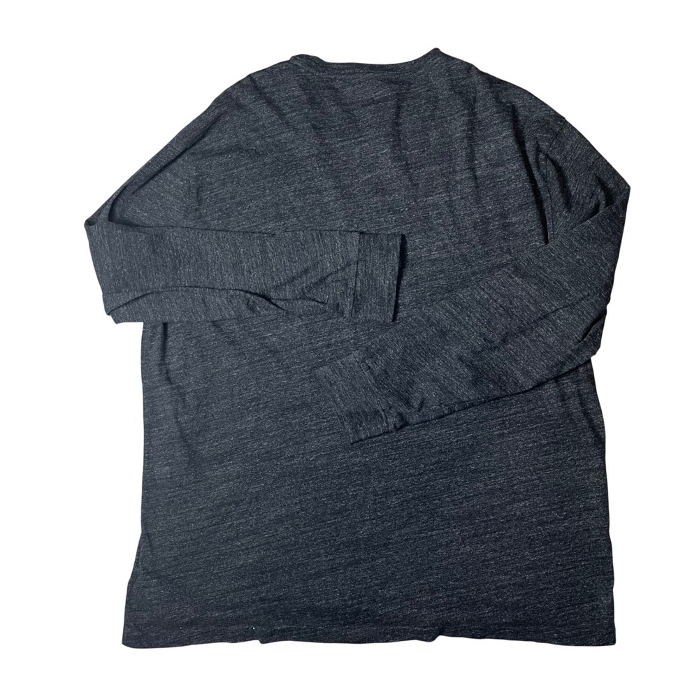 Polo Ralph Lauren T-Shirt Mens XL Gray Heather Long Sleeve Classic Fit Pony Logo - Picture 4 of 6